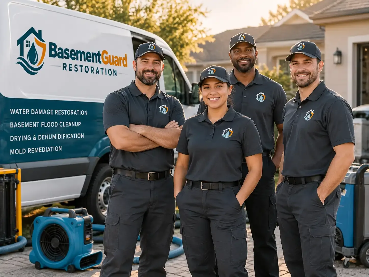 Basement Water Damage Restoration company in Fenwick, MI